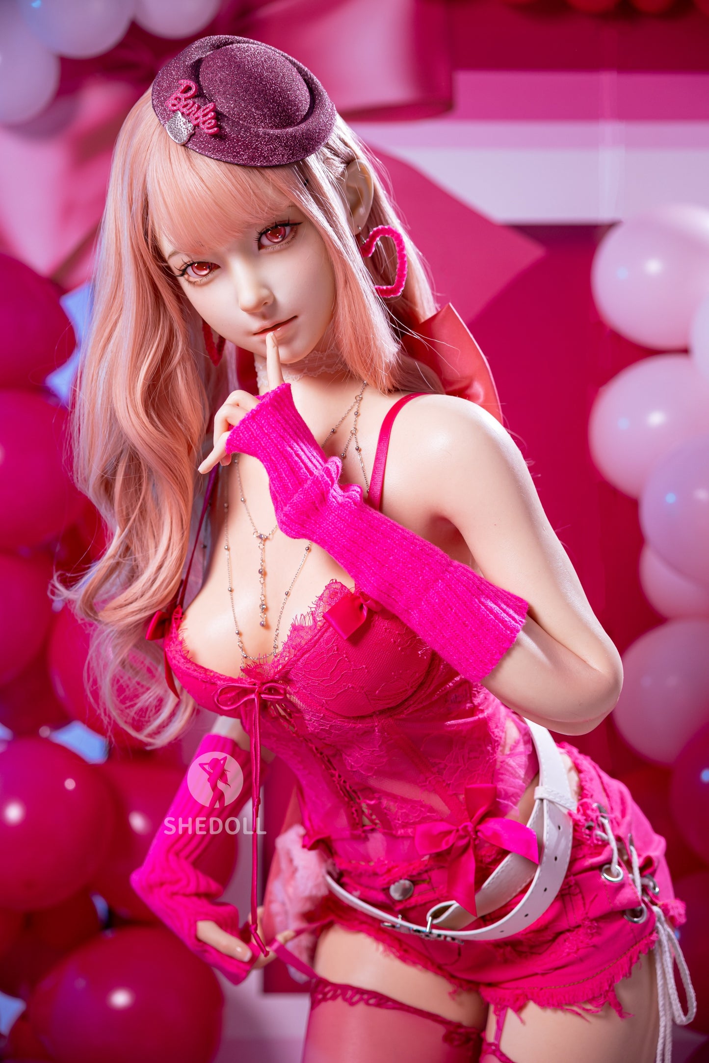SHEDOLL 160cm Cカップ 江小棠2.0ヘッド スイートバービー ダッチワイフ ボディー材質など選択可能 宣材画像はカスタマイズメイク アップフルシリコン製 超擬真の肌テクスチャ付き