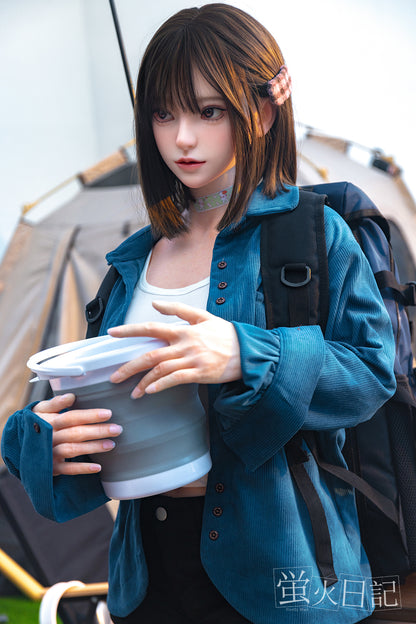 菜々子 151cm Aカップ フルシリコン製ラブドール リアルラブドール 超リアル塗装加工あり - Meridoll