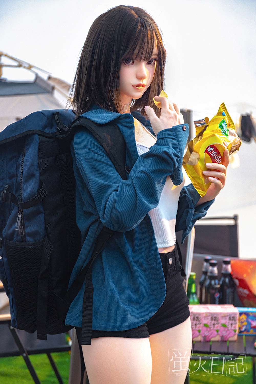 菜々子 151cm Aカップ フルシリコン製ラブドール リアルラブドール 超リアル塗装加工あり - Meridoll