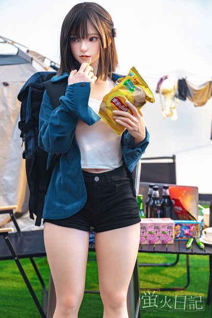 菜々子 151cm Aカップ フルシリコン製ラブドール リアルラブドール 超リアル塗装加工あり - Meridoll