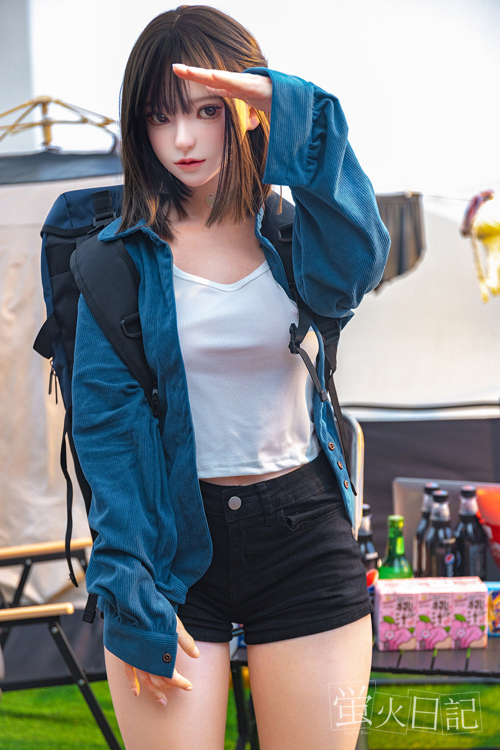 菜々子 151cm Aカップ フルシリコン製ラブドール リアルラブドール 超リアル塗装加工あり - Meridoll