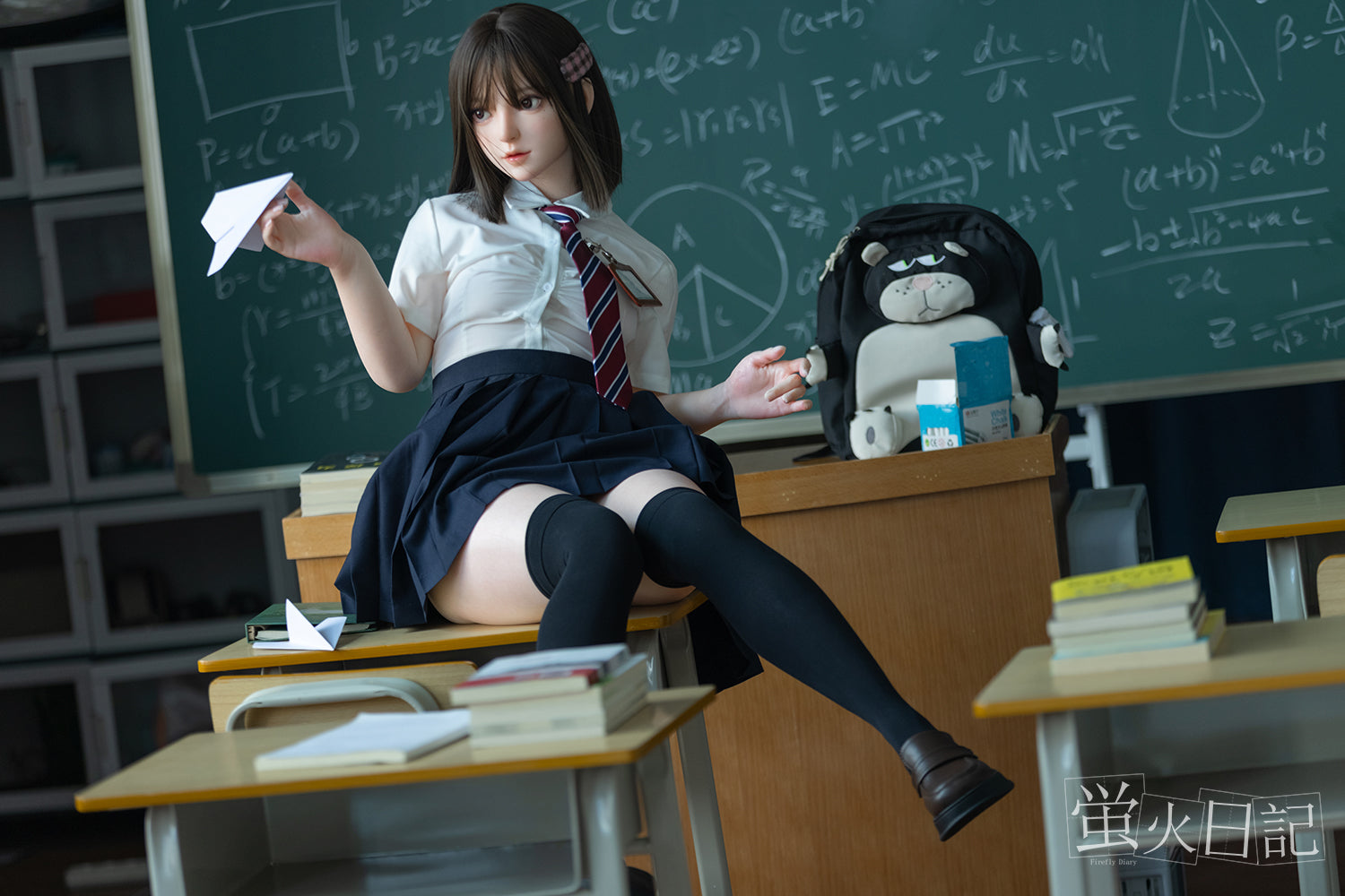 菜々子 151cm Aカップ フルシリコン製ラブドール JK衣装選択可能 リアルラブドール 超リアル塗装加工あり - Meridoll