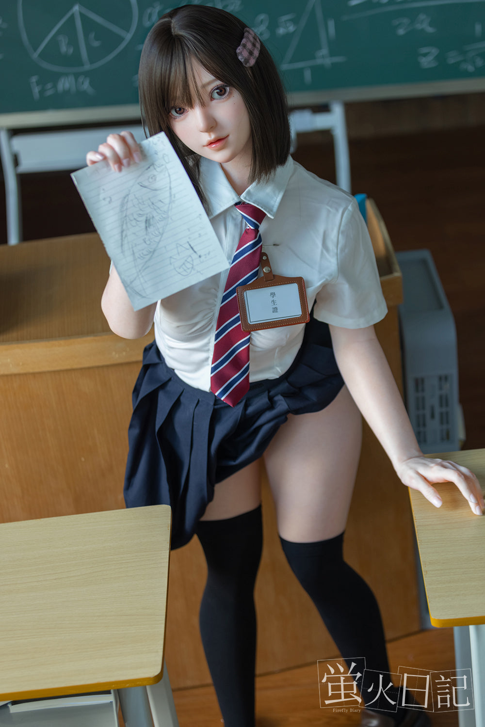 菜々子 151cm Aカップ フルシリコン製ラブドール JK衣装選択可能 リアルラブドール 超リアル塗装加工あり - Meridoll