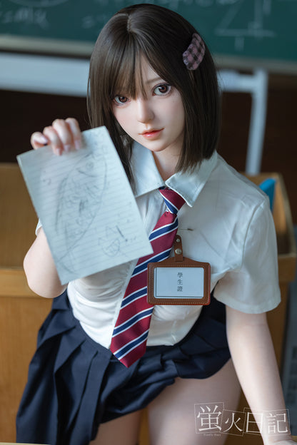 菜々子 151cm Aカップ フルシリコン製ラブドール JK衣装選択可能 リアルラブドール 超リアル塗装加工あり - Meridoll