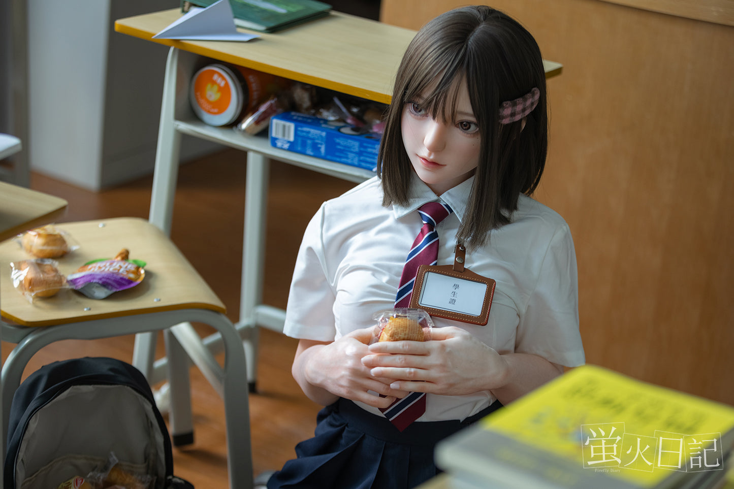 菜々子 151cm Aカップ フルシリコン製ラブドール JK衣装選択可能 リアルラブドール 超リアル塗装加工あり - Meridoll