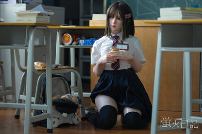菜々子 151cm Aカップ フルシリコン製ラブドール JK衣装選択可能 リアルラブドール 超リアル塗装加工あり - Meridoll