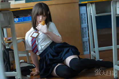 菜々子 151cm Aカップ フルシリコン製ラブドール JK衣装選択可能 リアルラブドール 超リアル塗装加工あり - Meridoll
