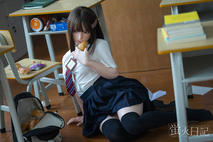 菜々子 151cm Aカップ フルシリコン製ラブドール JK衣装選択可能 リアルラブドール 超リアル塗装加工あり - Meridoll