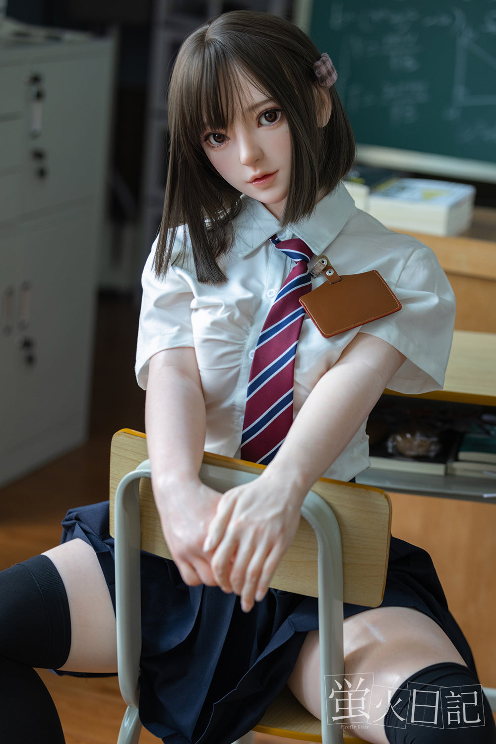菜々子 151cm Aカップ フルシリコン製ラブドール JK衣装選択可能 リアルラブドール 超リアル塗装加工あり - Meridoll