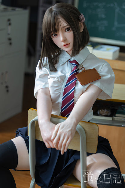 菜々子 151cm Aカップ フルシリコン製ラブドール JK衣装選択可能 リアルラブドール 超リアル塗装加工あり - Meridoll