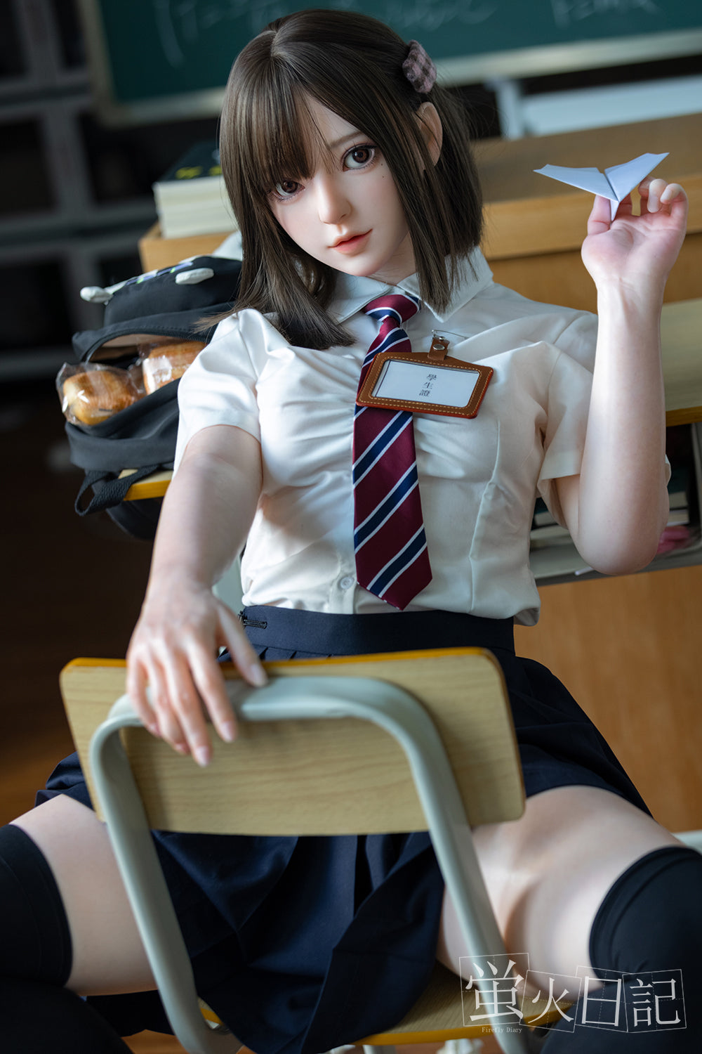菜々子 151cm Aカップ フルシリコン製ラブドール JK衣装選択可能 リアルラブドール 超リアル塗装加工あり - Meridoll