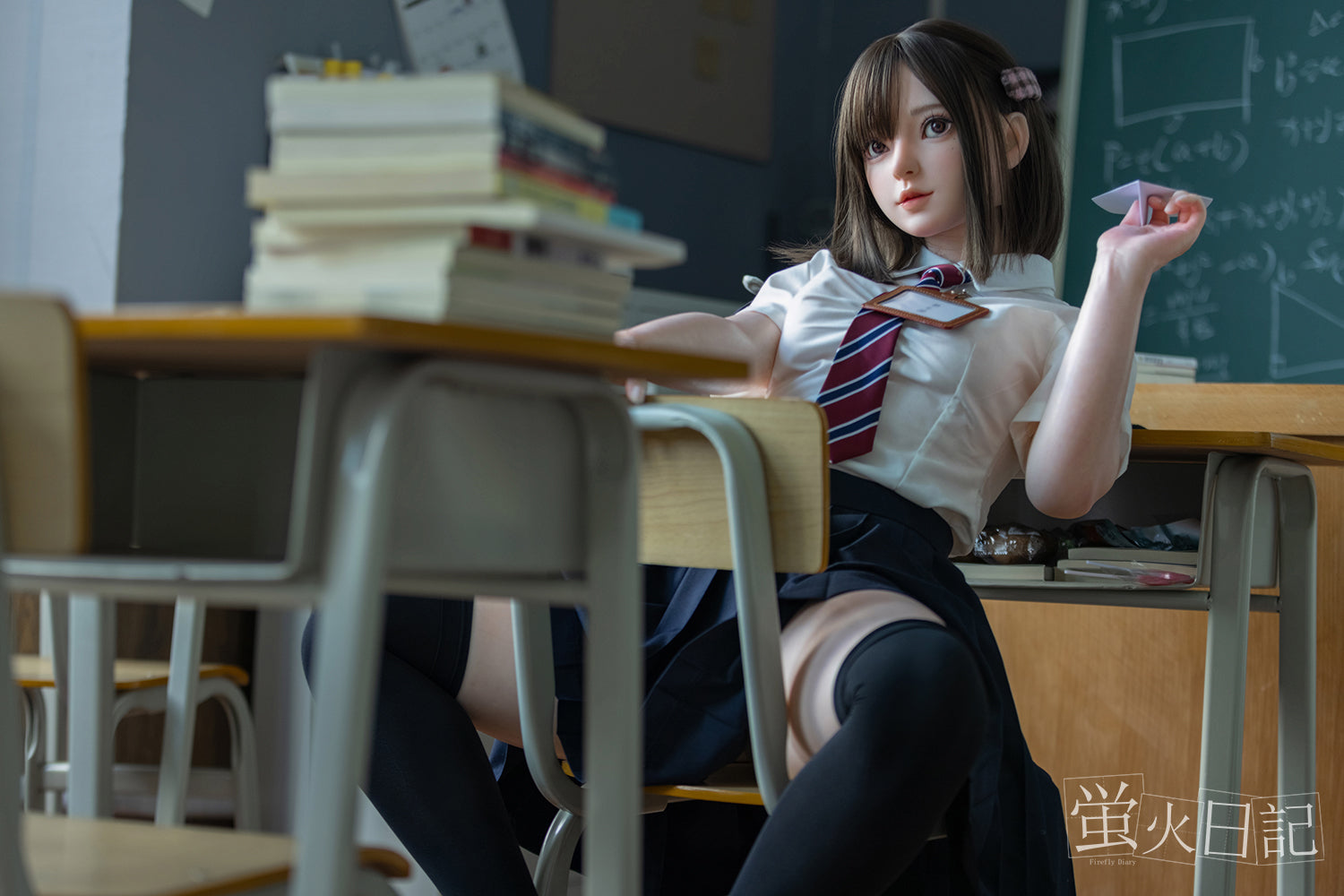 菜々子 151cm Aカップ フルシリコン製ラブドール JK衣装選択可能 リアルラブドール 超リアル塗装加工あり - Meridoll