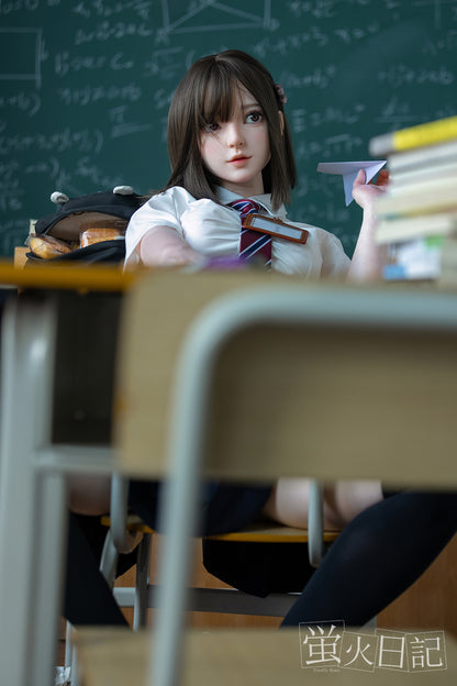 菜々子 151cm Aカップ フルシリコン製ラブドール JK衣装選択可能 リアルラブドール 超リアル塗装加工あり - Meridoll