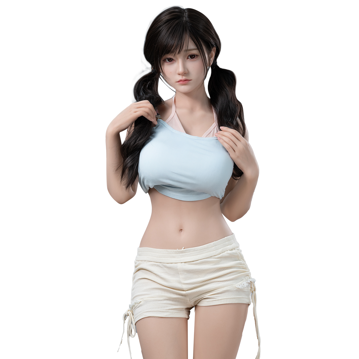 等身大の超精巧な美人お姉さん フィギュア マネキン ドール 撮影や一人暮らしのインテリアに
