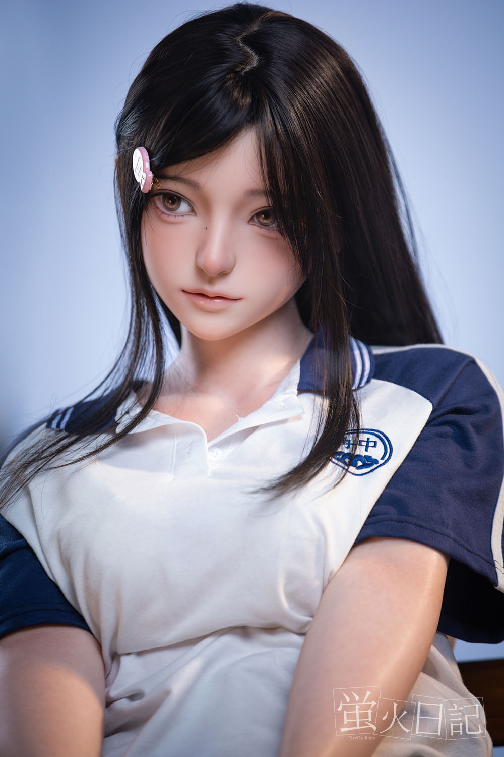 菜々子 スポーツウェアの清純なかわいい美少女 ダッチワイフ 151cm Aカップ シリコン製 エロドール 超リアル塗装 - Meridoll