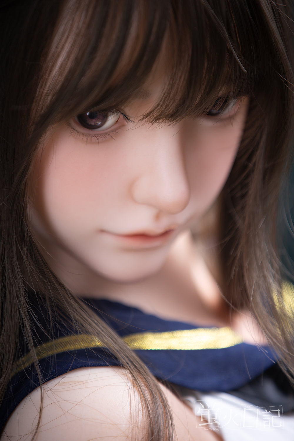 蓮 エロい黒髪JK美少女 アダルトドール 162cm Aカップ フルシリコン製ラブドール リアルドール アダルトドール 日本全国配送 - Meridoll