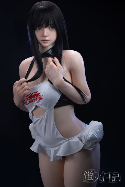 菜々子 美少女 ダッチワイフ 151cm Aカップ シリコン製 エロドール 超リアル塗装 - Meridoll