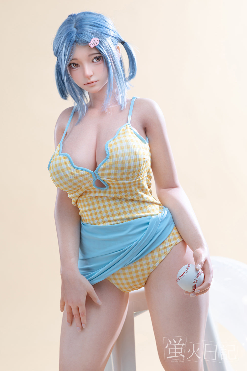 菜々子 可愛い水着美少女 ダッチワイフ 164cm Gカップ 巨乳 超リアル塗装付 フルシリコン製 セックス ドール - Meridoll