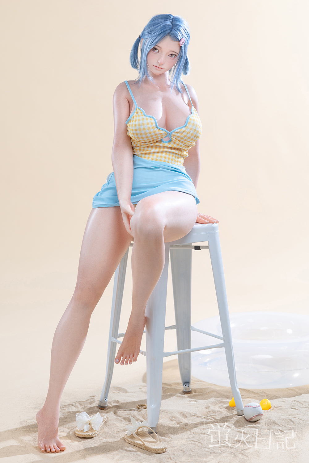 菜々子 可愛い水着美少女 ダッチワイフ 164cm Gカップ 巨乳 超リアル塗装付 フルシリコン製 セックス ドール - Meridoll