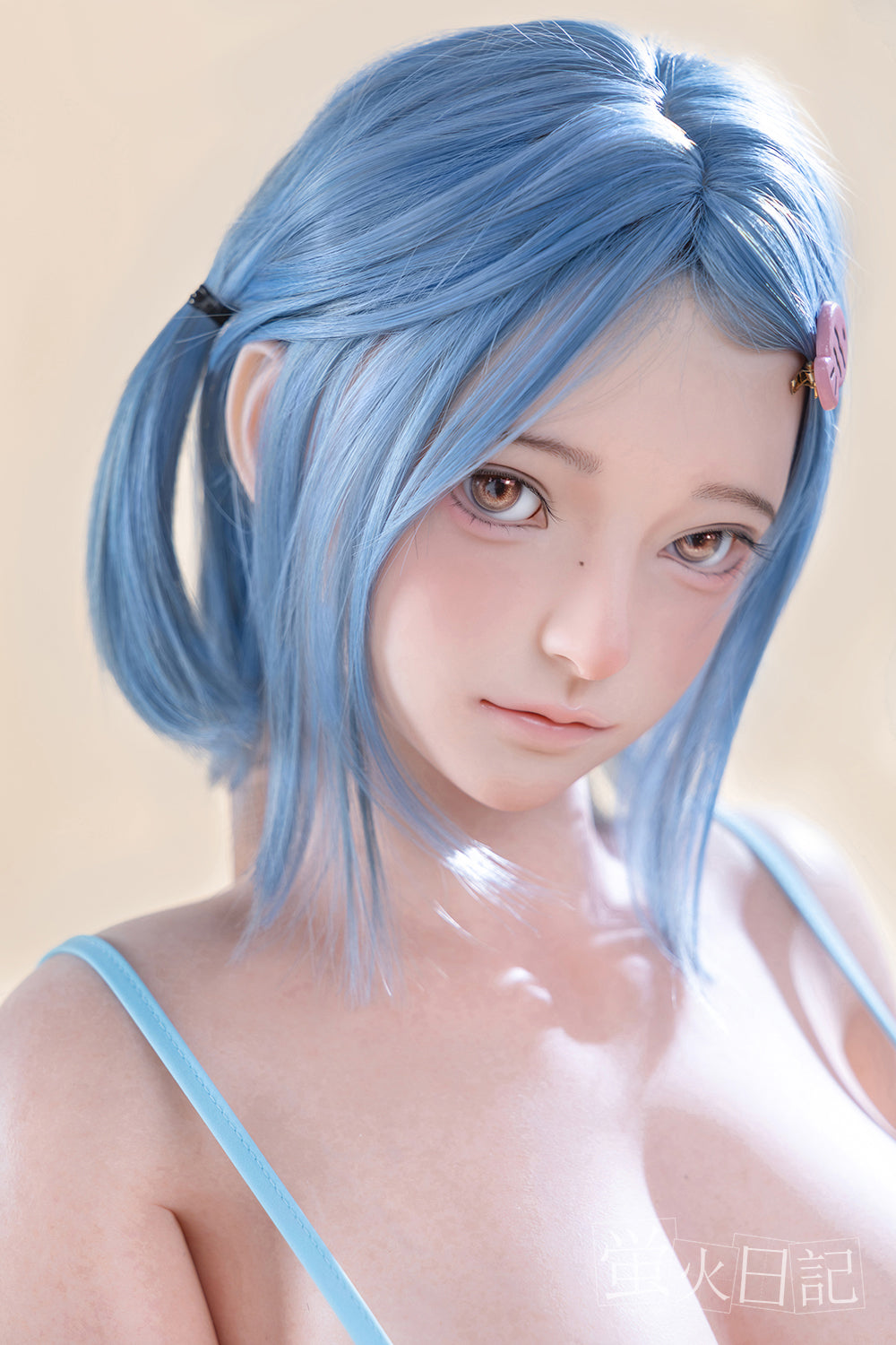 菜々子 可愛い水着美少女 ダッチワイフ 164cm Gカップ 巨乳 超リアル塗装付 フルシリコン製 セックス ドール - Meridoll