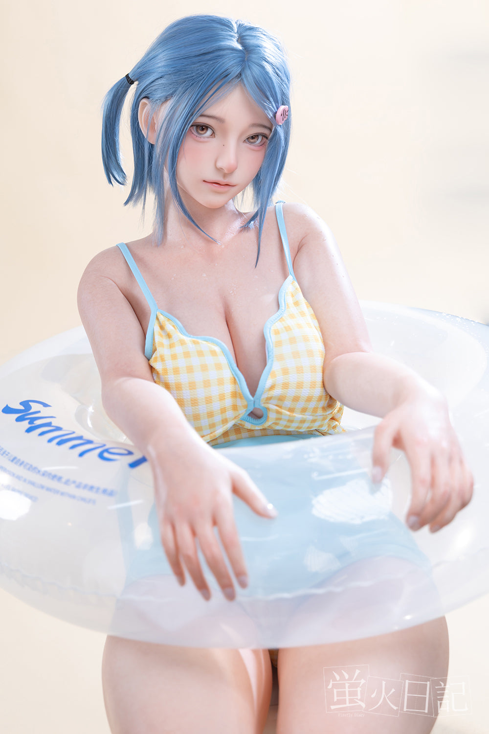 菜々子 可愛い水着美少女 ダッチワイフ 164cm Gカップ 巨乳 超リアル塗装付 フルシリコン製 セックス ドール - Meridoll