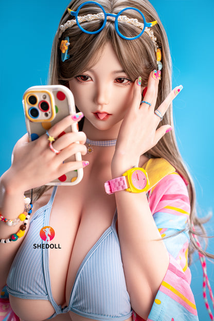 北栀（Beiwei）158cm フルシリコン製ラブドール | SHEDOLL