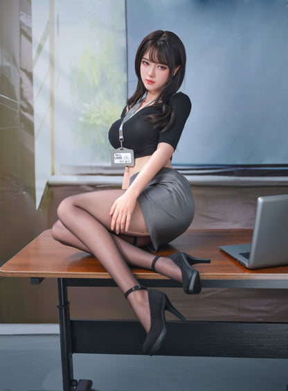 【新商品】身長142cm 可動式フルシリコン製 ラブドール 1週間前後発送| HSDOLL