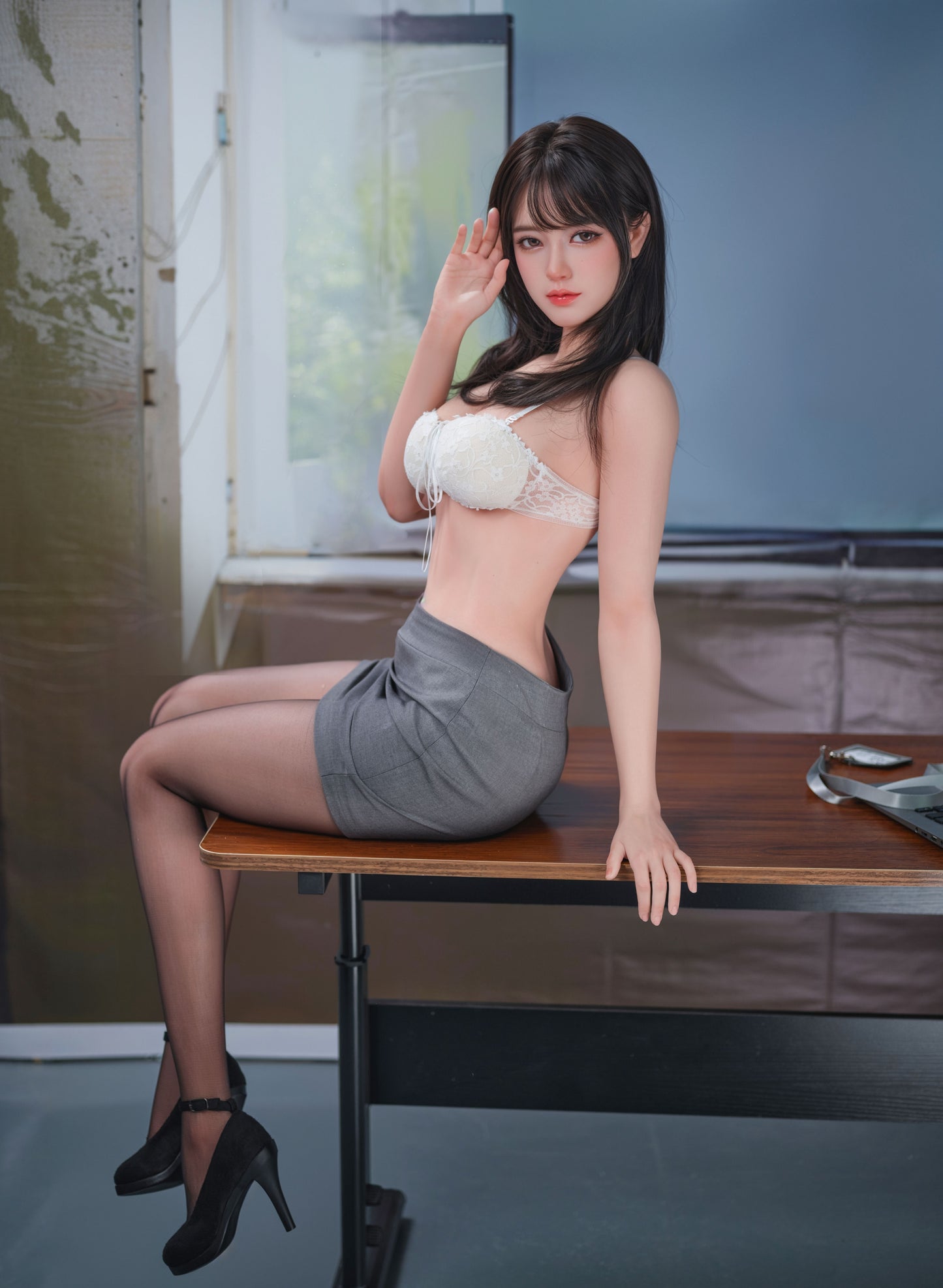 【新商品】身長142cm 可動式フルシリコン製 ラブドール 1週間前後発送| HSDOLL