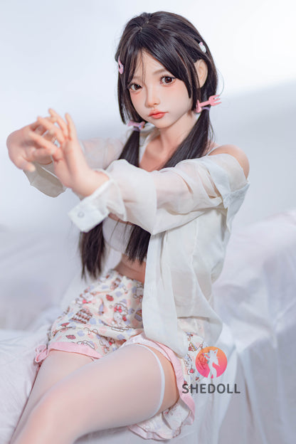 SHEDOLL 洛伊（Luoyi）2.0ヘッド Dカップ 148cm 繊細なパールネイルと美しい肌感 ラブドール 掲載画像はフルシリコン製 口開閉＆口腔模擬付き ボディー材質など選択可能