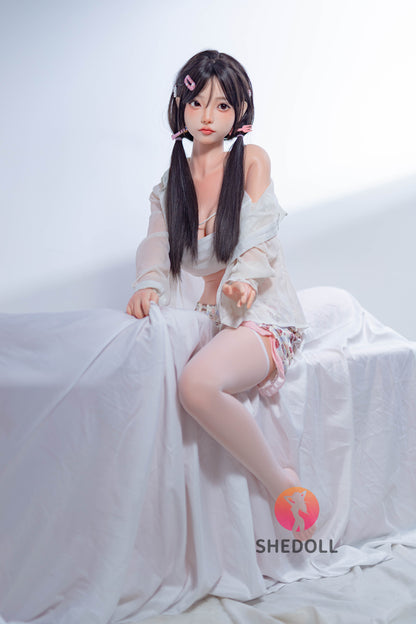 SHEDOLL 洛伊（Luoyi）2.0ヘッド Dカップ 148cm 繊細なパールネイルと美しい肌感 ラブドール 掲載画像はフルシリコン製 口開閉＆口腔模擬付き ボディー材質など選択可能