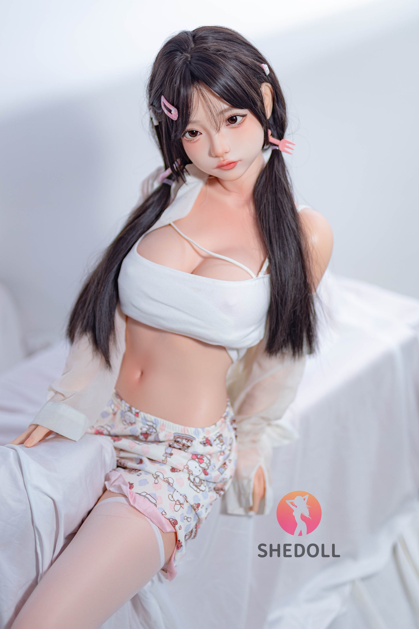 SHEDOLL 洛伊（Luoyi）2.0ヘッド Dカップ 148cm 繊細なパールネイルと美しい肌感 ラブドール 掲載画像はフルシリコン製 口開閉＆口腔模擬付き ボディー材質など選択可能