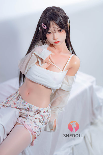 SHEDOLL 洛伊（Luoyi）2.0ヘッド Dカップ 148cm 繊細なパールネイルと美しい肌感 ラブドール 掲載画像はフルシリコン製 口開閉＆口腔模擬付き ボディー材質など選択可能