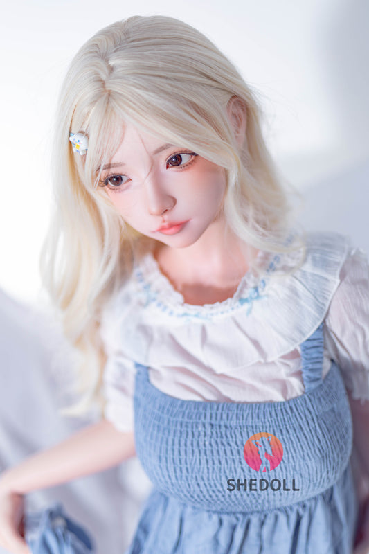 SHEDOLL 洛伊（Luoyi）2.0ヘッド Dカップ 148cm 繊細なパールネイルと美しい肌感 ラブドール 掲載画像はフルシリコン製 口開閉＆口腔模擬付き ボディー材質など選択可能