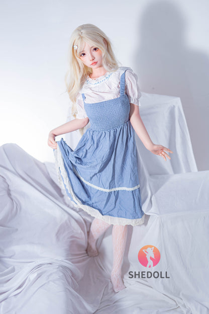SHEDOLL 洛伊（Luoyi）2.0ヘッド Dカップ 148cm 繊細なパールネイルと美しい肌感 ラブドール 掲載画像はフルシリコン製 口開閉＆口腔模擬付き ボディー材質など選択可能