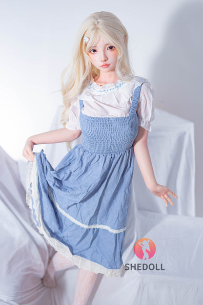 SHEDOLL 洛伊（Luoyi）2.0ヘッド Dカップ 148cm 繊細なパールネイルと美しい肌感 ラブドール 掲載画像はフルシリコン製 口開閉＆口腔模擬付き ボディー材質など選択可能