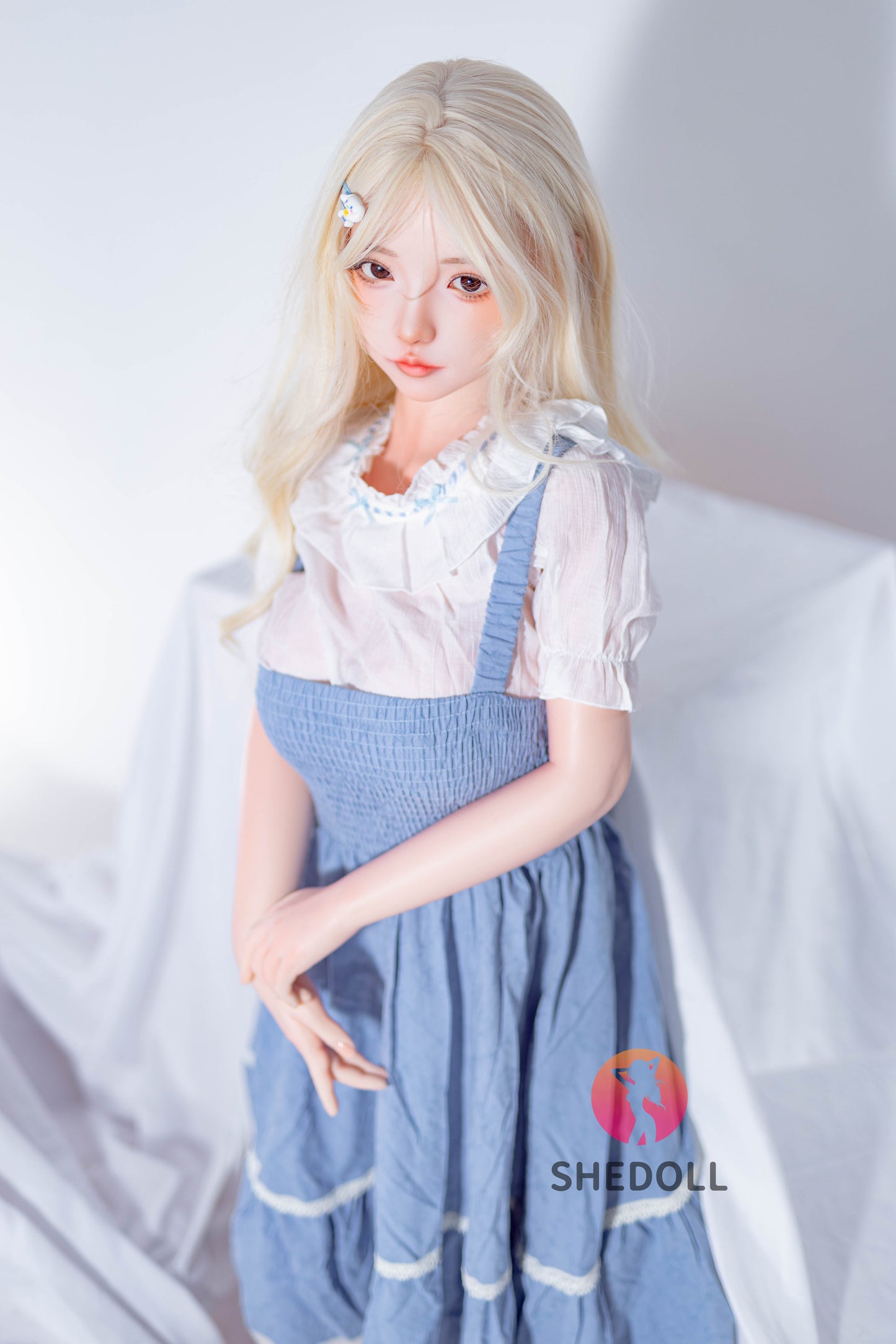 SHEDOLL 洛伊（Luoyi）2.0ヘッド Dカップ 148cm 繊細なパールネイルと美しい肌感 ラブドール 掲載画像はフルシリコン製 口開閉＆口腔模擬付き ボディー材質など選択可能