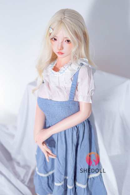 SHEDOLL 洛伊（Luoyi）2.0ヘッド Dカップ 148cm 繊細なパールネイルと美しい肌感 ラブドール 掲載画像はフルシリコン製 口開閉＆口腔模擬付き ボディー材質など選択可能