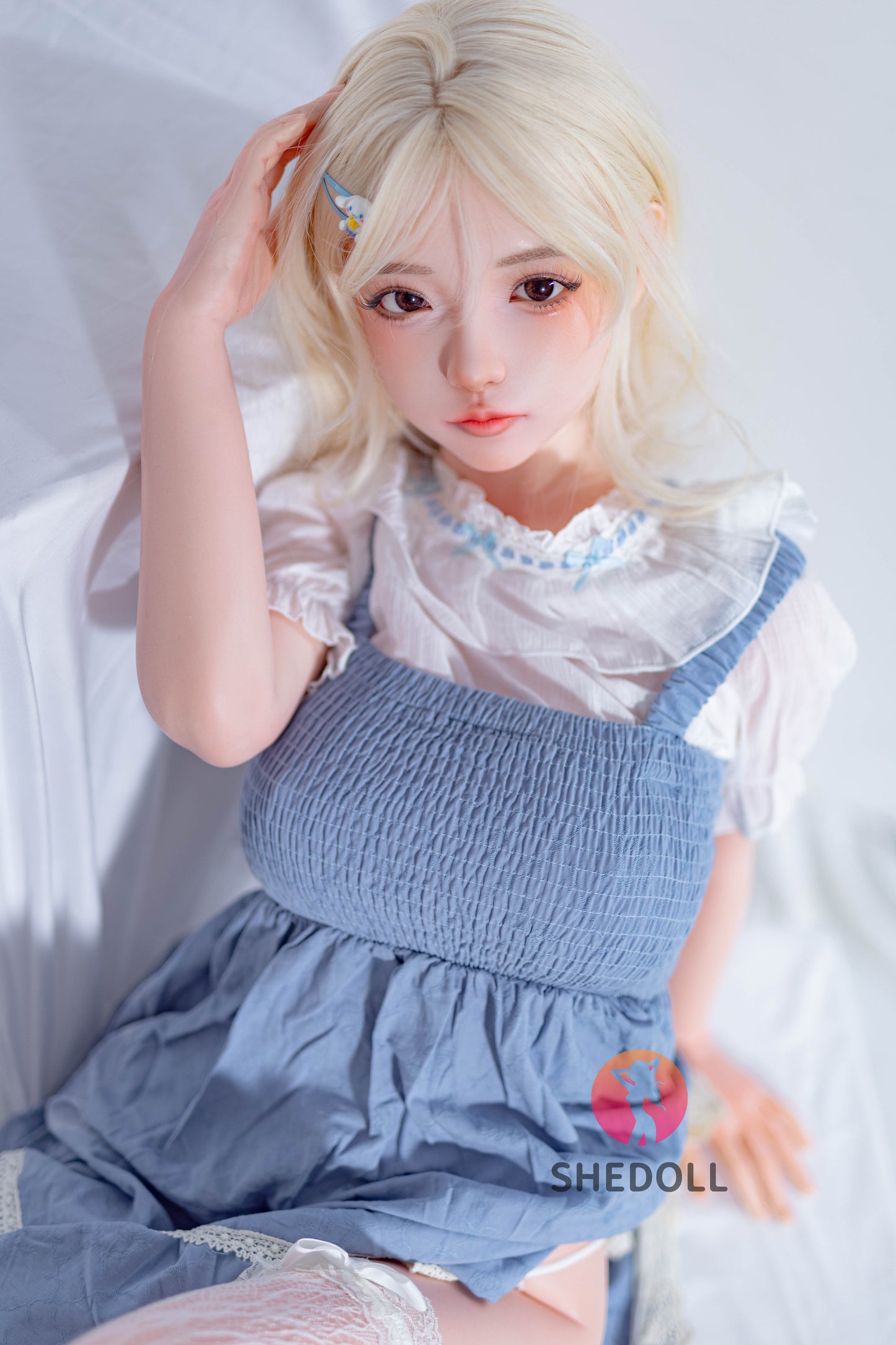 SHEDOLL 洛伊（Luoyi）2.0ヘッド Dカップ 148cm 繊細なパールネイルと美しい肌感 ラブドール 掲載画像はフルシリコン製 口開閉＆口腔模擬付き ボディー材質など選択可能