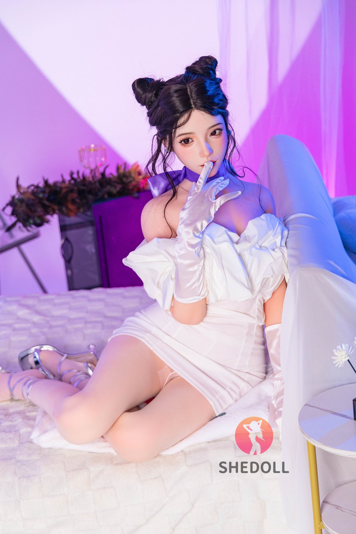 蔷薇（Qiangwei）168cm Dカップ フルシリコン製ラブドール | SHEDOLL