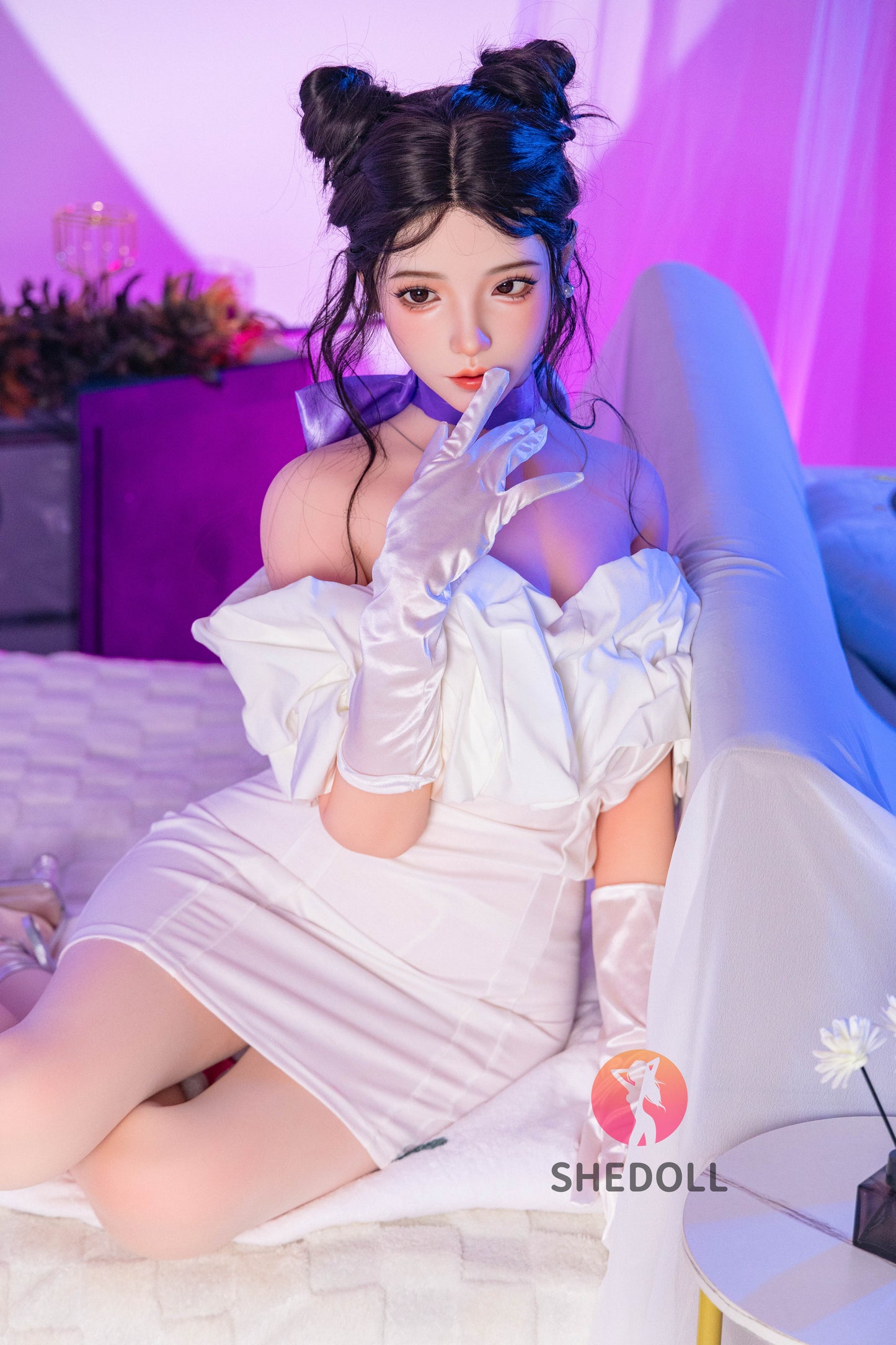 蔷薇（Qiangwei）168cm Dカップ フルシリコン製ラブドール | SHEDOLL