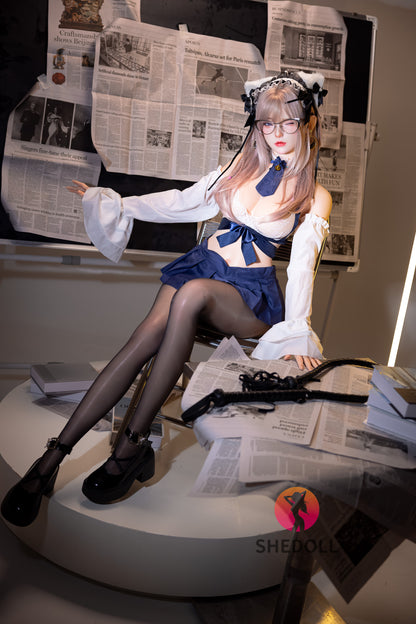 江小婉（Jiangxiaowan）168cm Dカップ フルシリコン製ラブドール | SHEDOLL