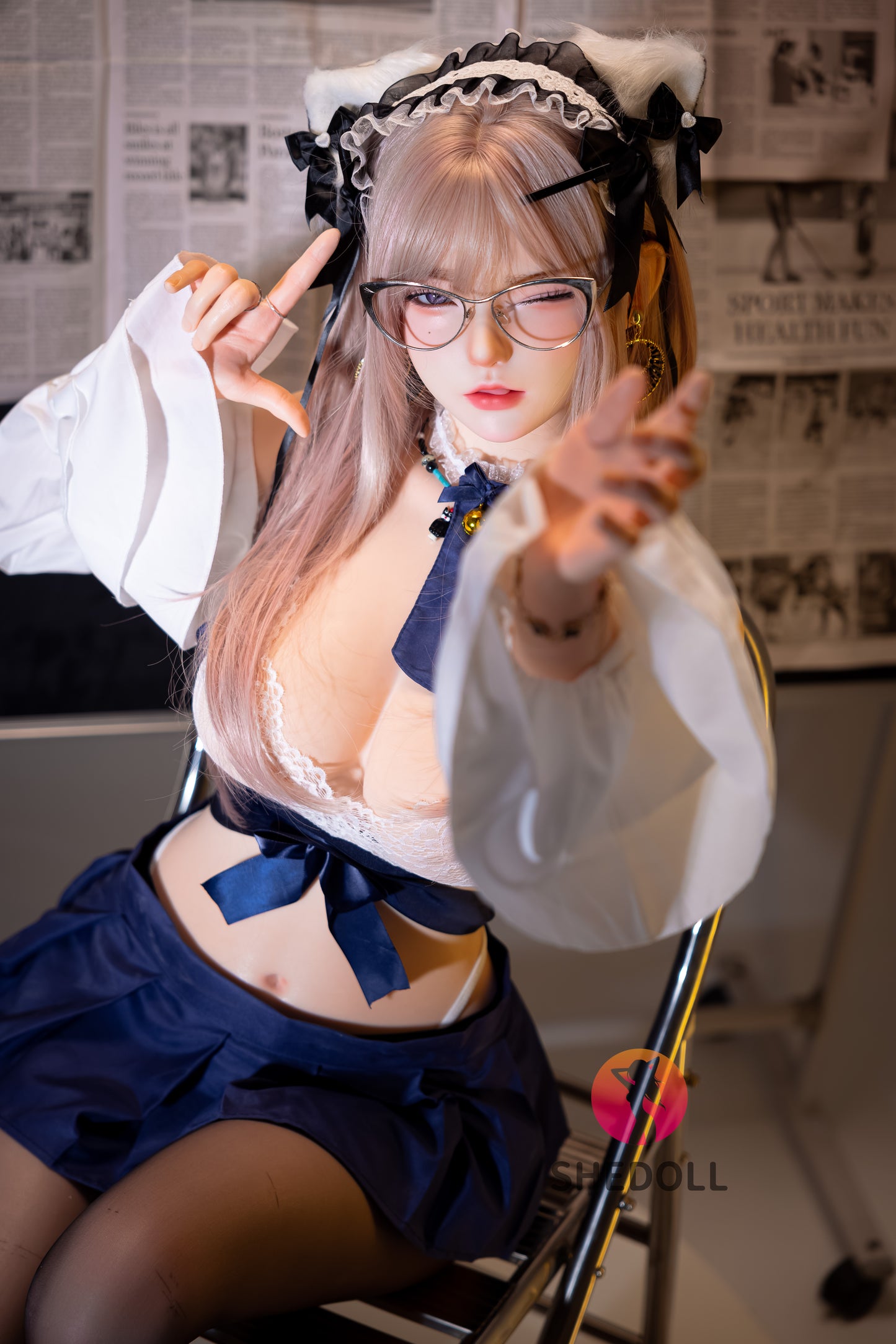 江小婉（Jiangxiaowan）168cm Dカップ フルシリコン製ラブドール | SHEDOLL