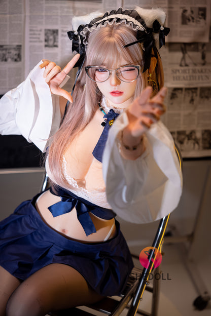 江小婉（Jiangxiaowan）168cm Dカップ フルシリコン製ラブドール | SHEDOLL