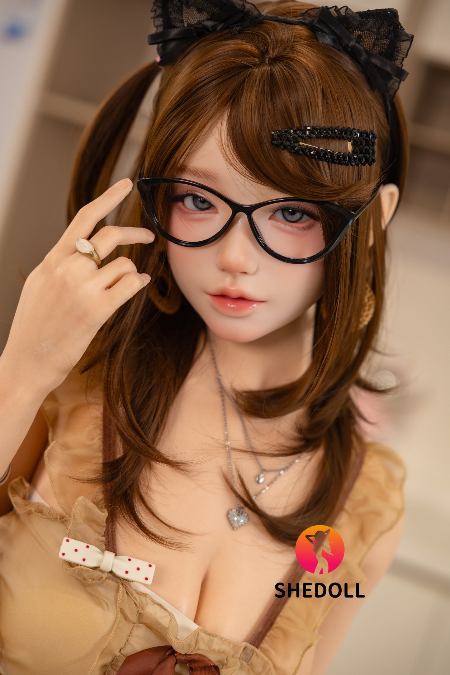 SHEDOLL 156cm Eカップ 芷沅2.0ヘッド 口開閉＆口腔模擬付き