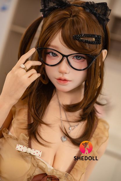 SHEDOLL 156cm Eカップ 芷沅2.0ヘッド 口開閉＆口腔模擬付き