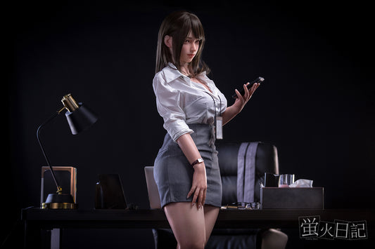 玲珑 エロ可愛い秘書スタイル美少女 リアルドール 164cm Gカップ 巨乳 フルシリコン製ラブドール リアルドール アダルトドール 日本全国配送