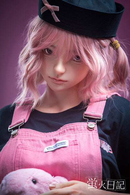 菜々子 ピンク髪 ゆるふわ系リアルドール 159cm Eカップ シリコン製 エッチなラブドール - Meridoll