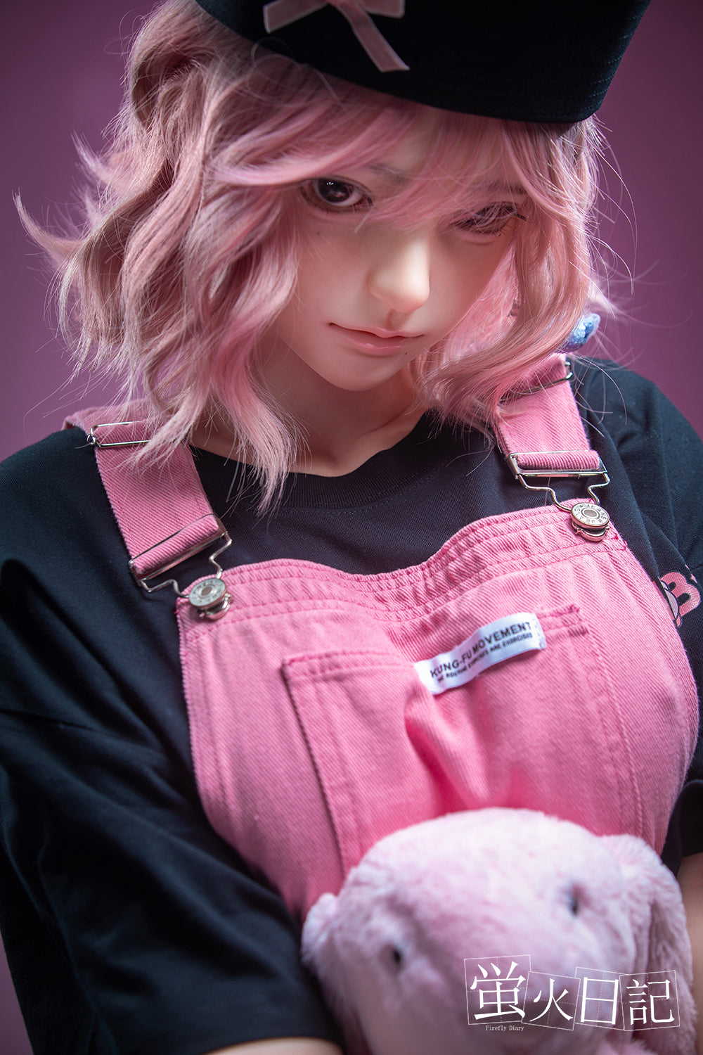 菜々子 ピンク髪 ゆるふわ系リアルドール 159cm Eカップ シリコン製 エッチなラブドール - Meridoll