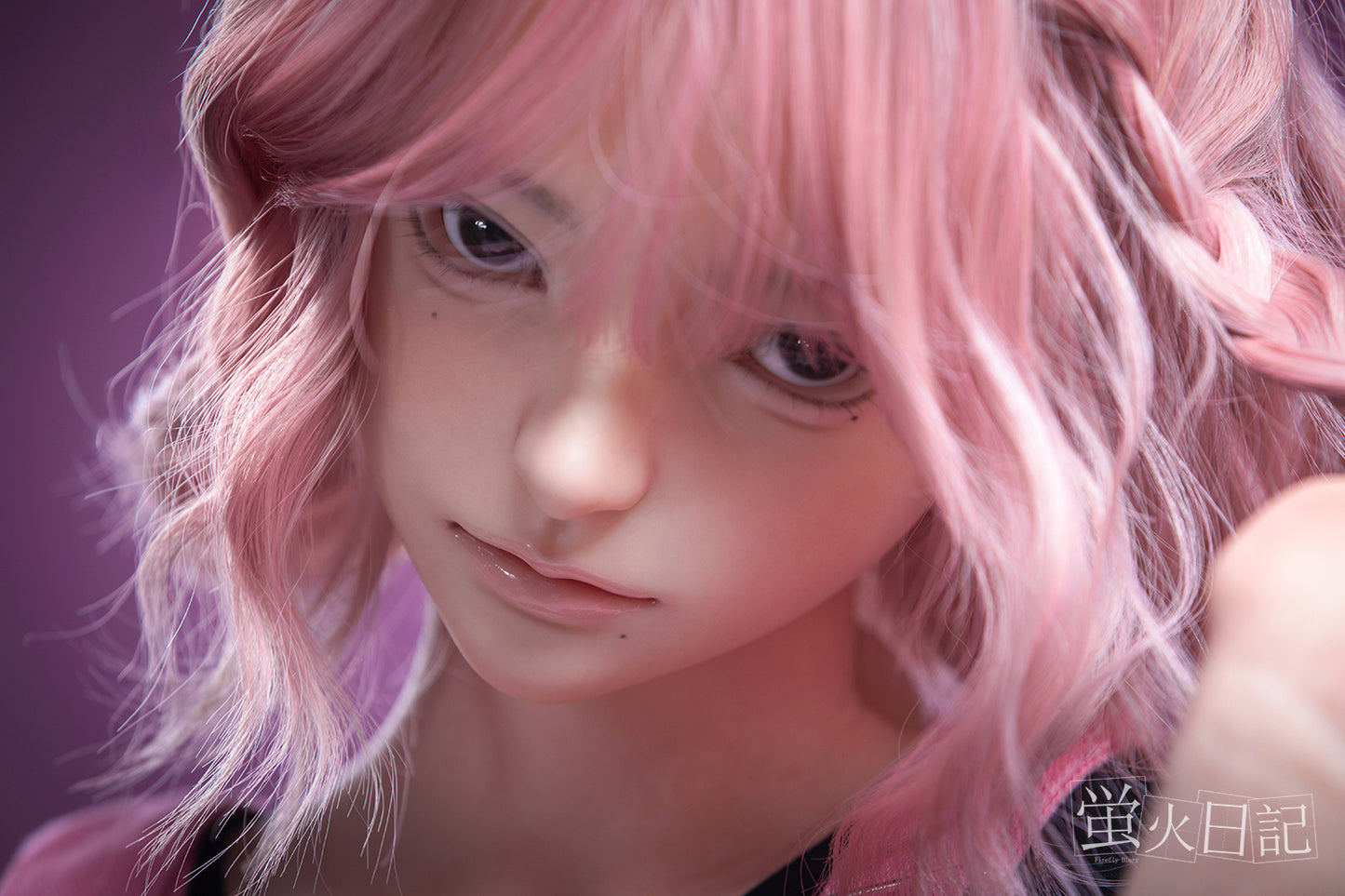 菜々子 ピンク髪 ゆるふわ系リアルドール 159cm Eカップ シリコン製 エッチなラブドール - Meridoll