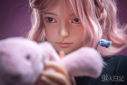 菜々子 ピンク髪 ゆるふわ系リアルドール 159cm Eカップ シリコン製 エッチなラブドール - Meridoll